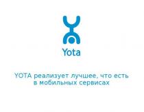 Расположение базовых станций Yota
