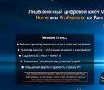 Виды лицензий Windows Лицензионная программа виндовс 10